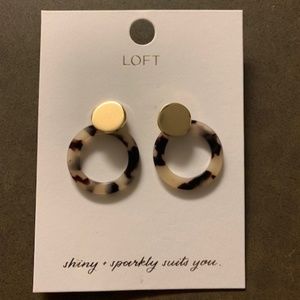 Loft Tortoise Shell Earrings